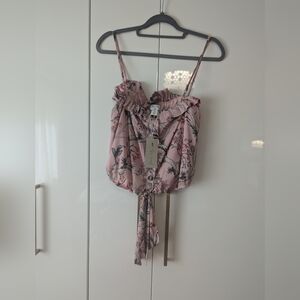 NWT Johanna Ortiz x H&M Floral Blouse